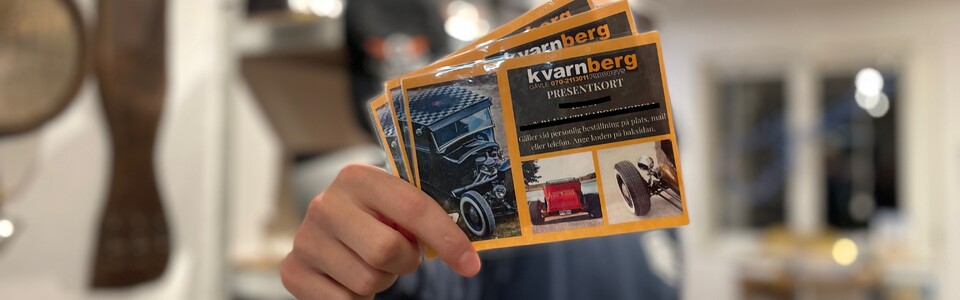 Beställ presentkort i webbshoppen!